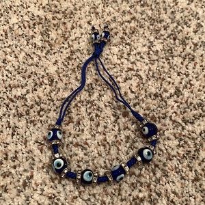 Evil eye bracelet